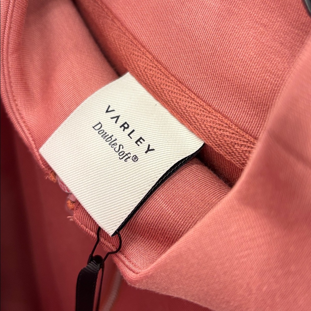 NWT Varley Magnolia 2.0 1/2 Zip Tank in Canyon Rose - Picture 6 of 8